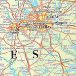 Times Maps The Times Map of Texas (United States) digital map
