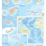 Times Maps The Times Map of the Atlantic Ocean Islands digital map