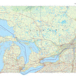 Times Maps The Times Map of the Great Lakes (Canada) digital map