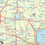 Times Maps The Times Map of the Great Lakes (United States) digital map