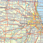 Times Maps The Times Map of the Great Lakes (United States) digital map