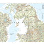 Times Maps The Times Map of the United Kingdom: England (North) and Northern Ireland digital map
