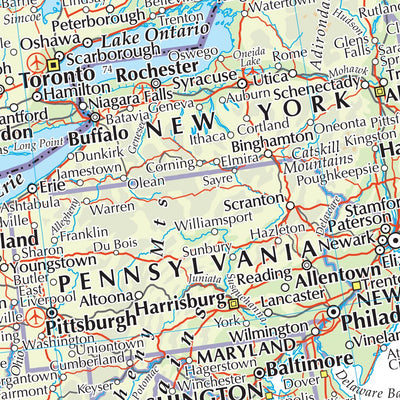 Times Maps The Times Map of the United States digital map