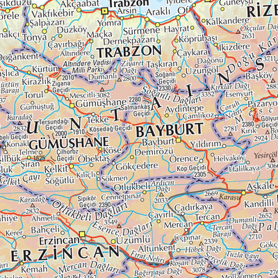 Times Maps The Times Map of Turkey digital map