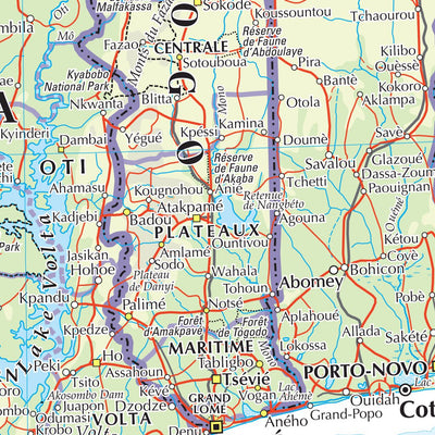 Times Maps The Times Map of West Africa digital map