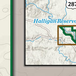 TNC Colorado TNC Phantom Canyon Trails Map digital map