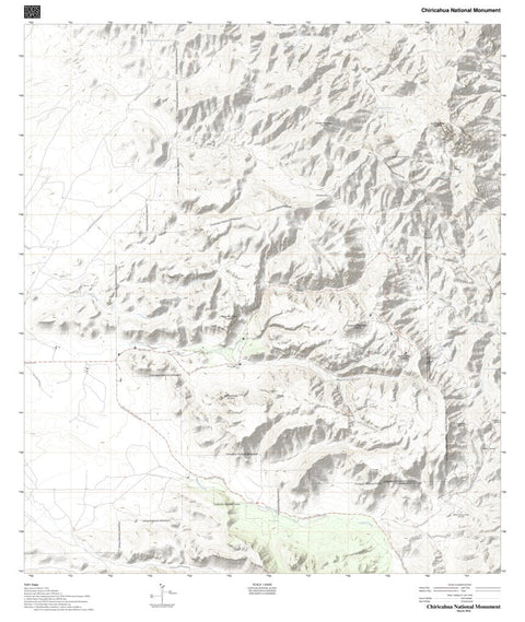 Tod’s Topos Chiricahua National Monument digital map