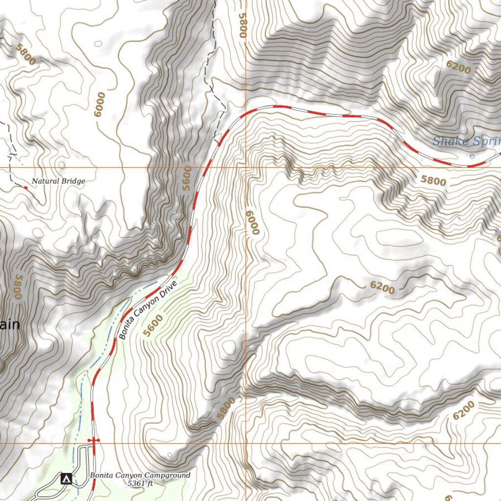 Chiricahua National Monument Map by Tod's Topos | Avenza Maps