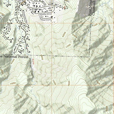 Tod’s Topos Chumash Wilderness East digital map