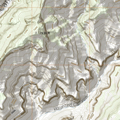 Tod’s Topos North Rim of Grand Canyon digital map