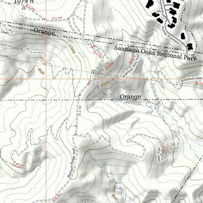 Tod’s Topos Santiago Oaks, Wier Canyon and Irvine Regional Parks digital map