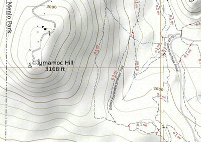 Tod’s Topos Sentinel Peak digital map