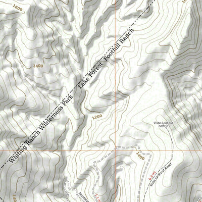 Tod’s Topos Whiting Ranch Wilderness Park digital map