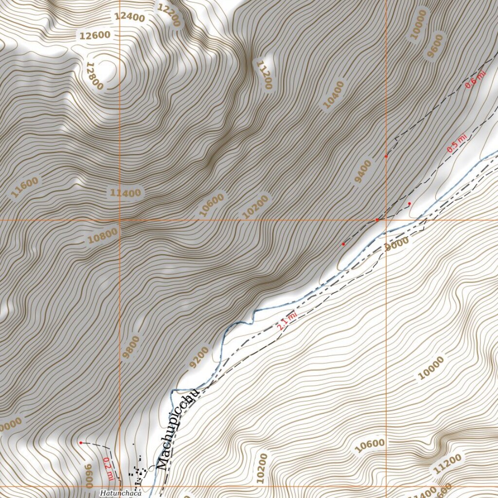 Inca Trail Map by Tod's Topos | Avenza Maps