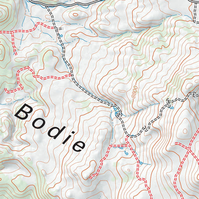 Tom Harrison Maps Bodie digital map