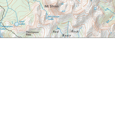 Tom Harrison Maps John Muir Trail digital map