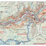John Muir Trail Map #1 Preview 1