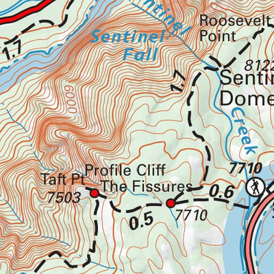 John Muir Trail Map #1 Preview 2