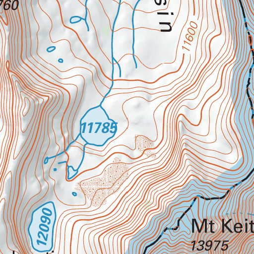 John Muir Trail Map 13 By Tom Harrison Maps Avenza Maps