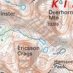 John Muir Trail Map #13 Preview 3