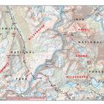 John Muir Trail Map #4 Preview 1