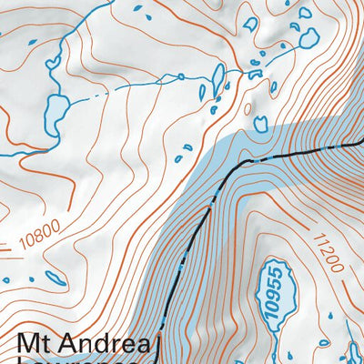 John Muir Trail Map #4 Preview 2