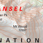 John Muir Trail Map #4 Preview 3