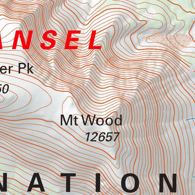 John Muir Trail Map #4 Preview 3
