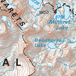 John Muir Trail Map #5 Preview 3
