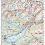 John Muir Trail Map #7 Preview 1