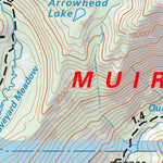 John Muir Trail Map #7 Preview 2
