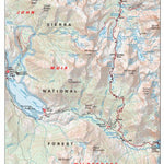 John Muir Trail Map #8 Preview 1