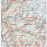 John Muir Trail Map #9 Preview 1