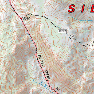 Tom Harrison Maps South Sierra Wilderness digital map