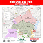 Tonto Recreation Alliance Tonto National Forest – Cave Creek Desert Vista OHV Trails digital map