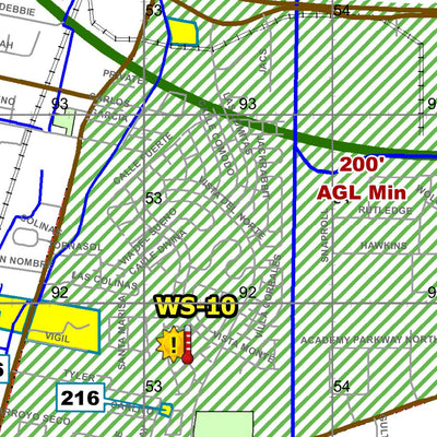 Top Gun Balloon Club Top Gun Rio Grande Classic 2024 PZ Map digital map