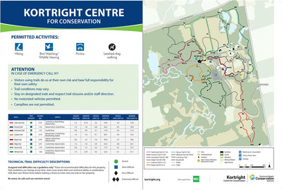Kortright Trail Map Preview 1