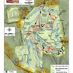 Town of Hinesburg Hinesburg Town Forest Trail Map digital map