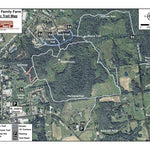 Town of Hinesburg Russell Family Trail Map digital map
