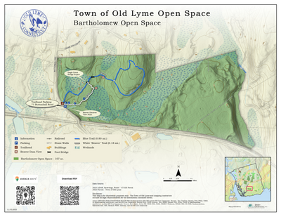 Old Lyme - Bartholomew Open Space Trails Preview 1