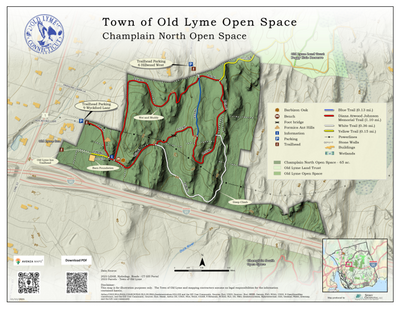 Old Lyme - Champlain North Open Space Trails Preview 1