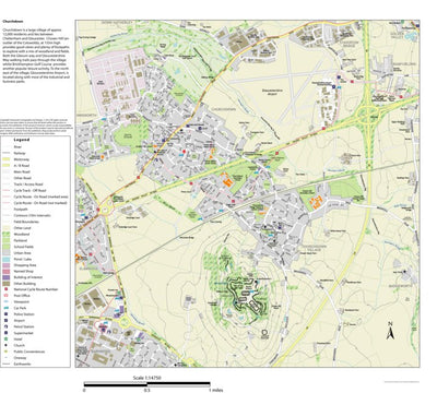 Townsend Cartography and Design Churchdown, England digital map
