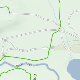 Trailforks Bear Creek Lake Park Mountain Bike Trails digital map