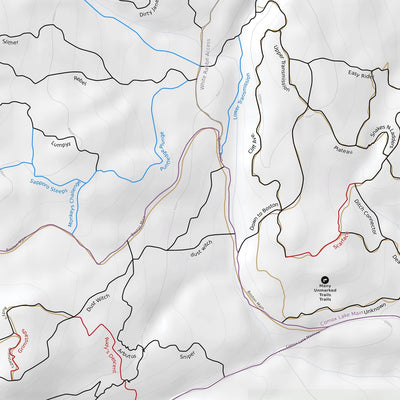 Trailforks Cumberland Mountain Bike Trails digital map
