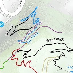 Trailforks Eagle Mountain Bike Park Mountain Bike Trails digital map
