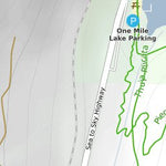 Trailforks One Mile Lake Mountain Bike Trails digital map