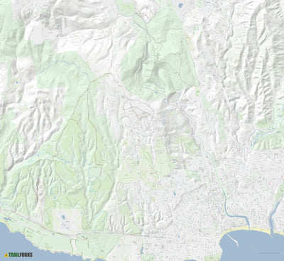 Trailforks Santa Cruz Mountain Bike Trails digital map