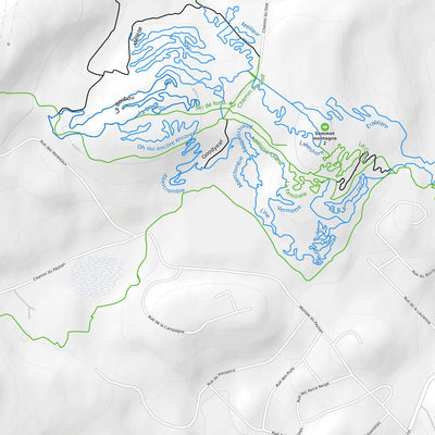 Trailforks Ste-Adele Mountain Bike Trails digital map