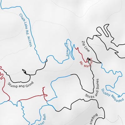 Trailforks Uxbridge Mountain Bike Trails digital map