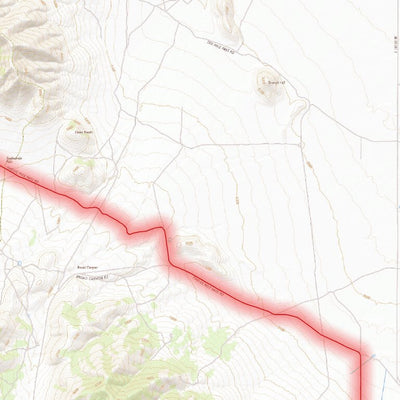 Trusted Trail Maps Inc. 5 mile to Eureka Loop - Eureka - Juab CO UT digital map